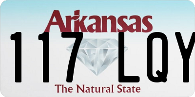 AR license plate 117LQY