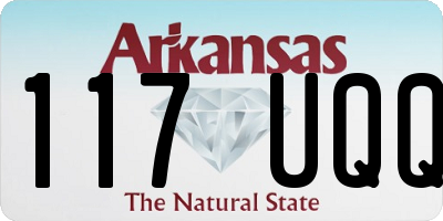 AR license plate 117UQQ