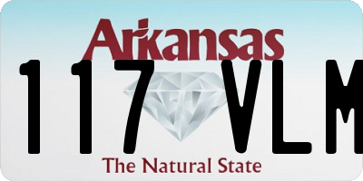 AR license plate 117VLM