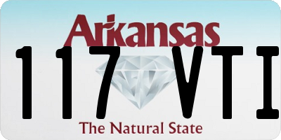 AR license plate 117VTI