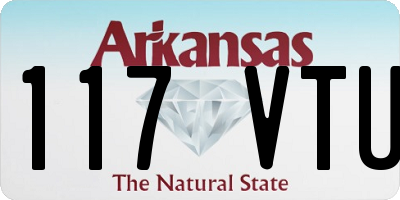 AR license plate 117VTU