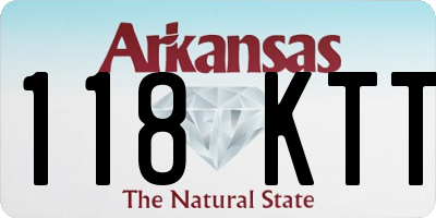 AR license plate 118KTT
