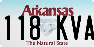 AR license plate 118KVA