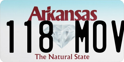AR license plate 118MOV