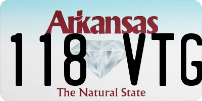 AR license plate 118VTG
