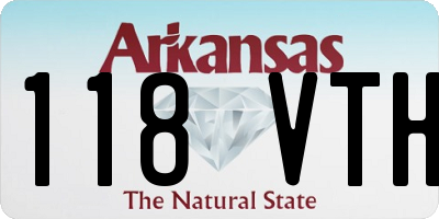 AR license plate 118VTH