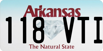 AR license plate 118VTI