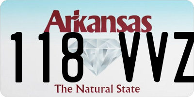 AR license plate 118VVZ