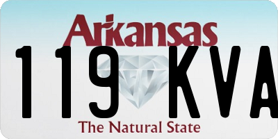 AR license plate 119KVA