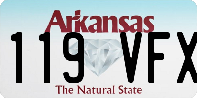 AR license plate 119VFX