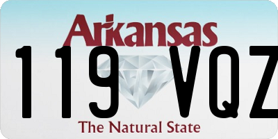 AR license plate 119VQZ