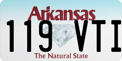 AR license plate 119VTI
