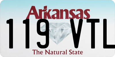 AR license plate 119VTL