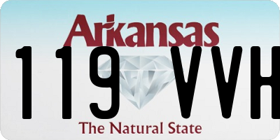 AR license plate 119VVH