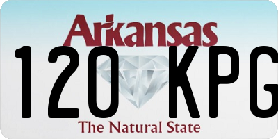 AR license plate 120KPG