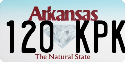 AR license plate 120KPK