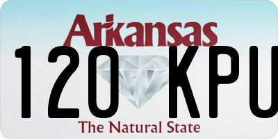 AR license plate 120KPU