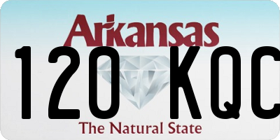 AR license plate 120KQC