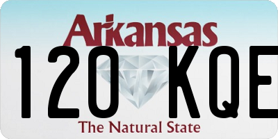 AR license plate 120KQE