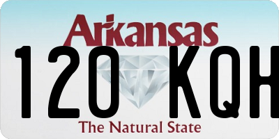AR license plate 120KQH