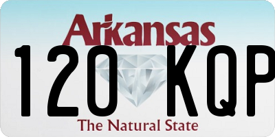 AR license plate 120KQP