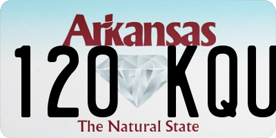 AR license plate 120KQU