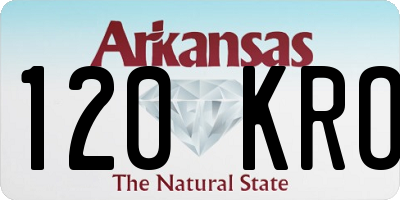 AR license plate 120KRO