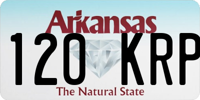 AR license plate 120KRP