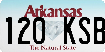 AR license plate 120KSB