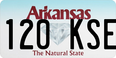 AR license plate 120KSE