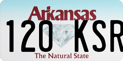 AR license plate 120KSR