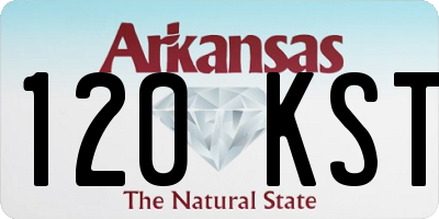 AR license plate 120KST