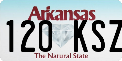 AR license plate 120KSZ