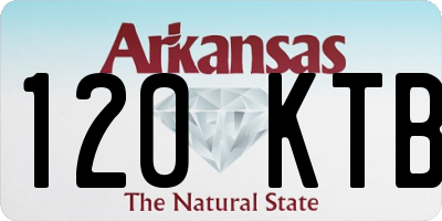 AR license plate 120KTB