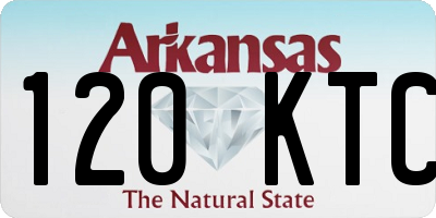 AR license plate 120KTC