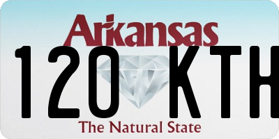 AR license plate 120KTH