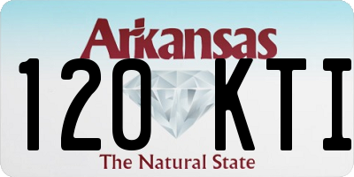 AR license plate 120KTI