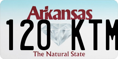 AR license plate 120KTM