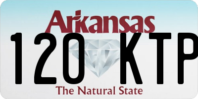 AR license plate 120KTP