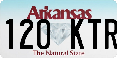 AR license plate 120KTR