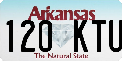 AR license plate 120KTU