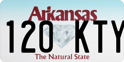 AR license plate 120KTY