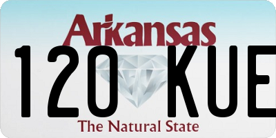 AR license plate 120KUE