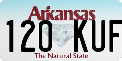 AR license plate 120KUF