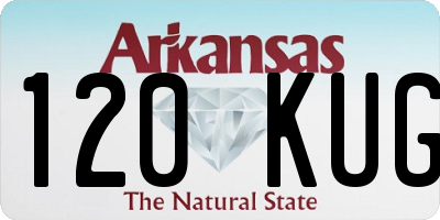 AR license plate 120KUG