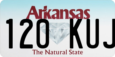 AR license plate 120KUJ
