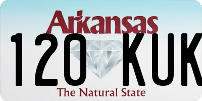 AR license plate 120KUK
