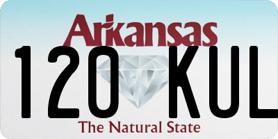 AR license plate 120KUL
