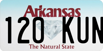 AR license plate 120KUN