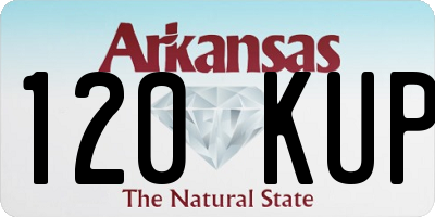 AR license plate 120KUP